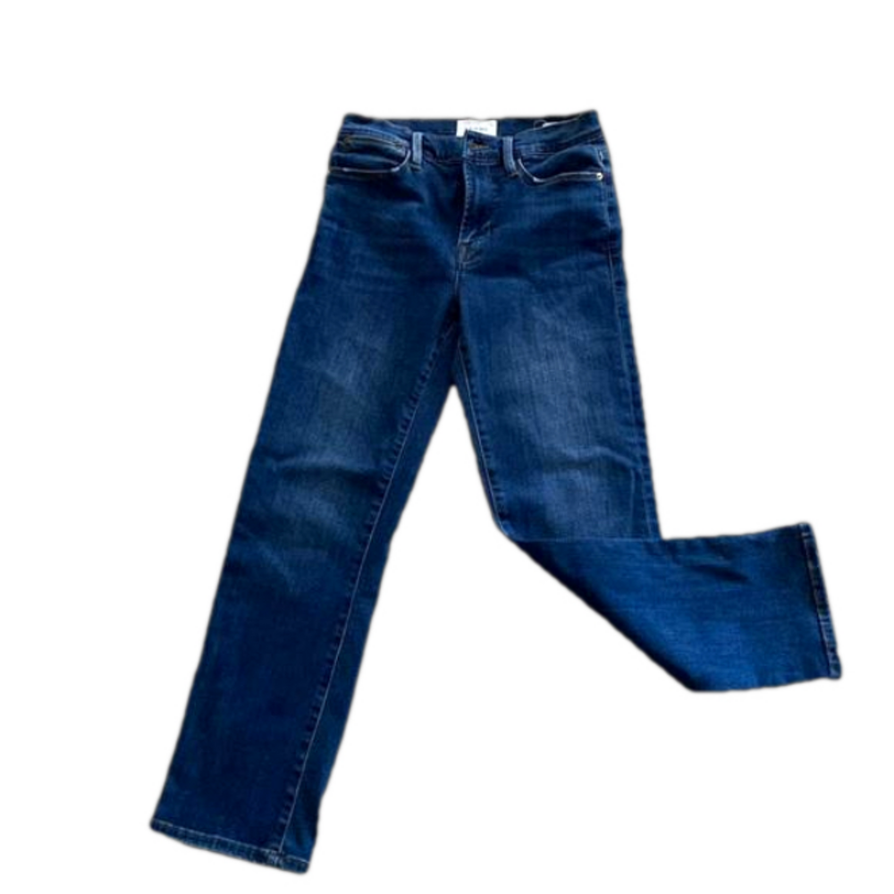 Frame Denim Women's Straight Leg Jeans - Indigo